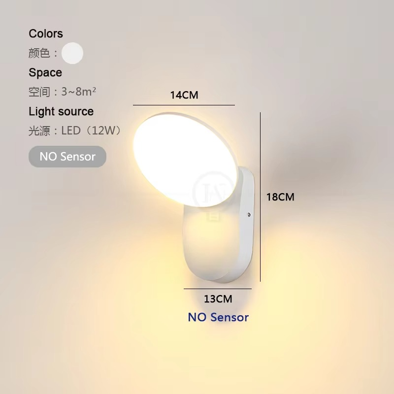 Motion Sensor LED Wall Light